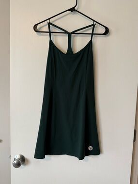Vuori Dark Green One Shot Tennis Dress - XS